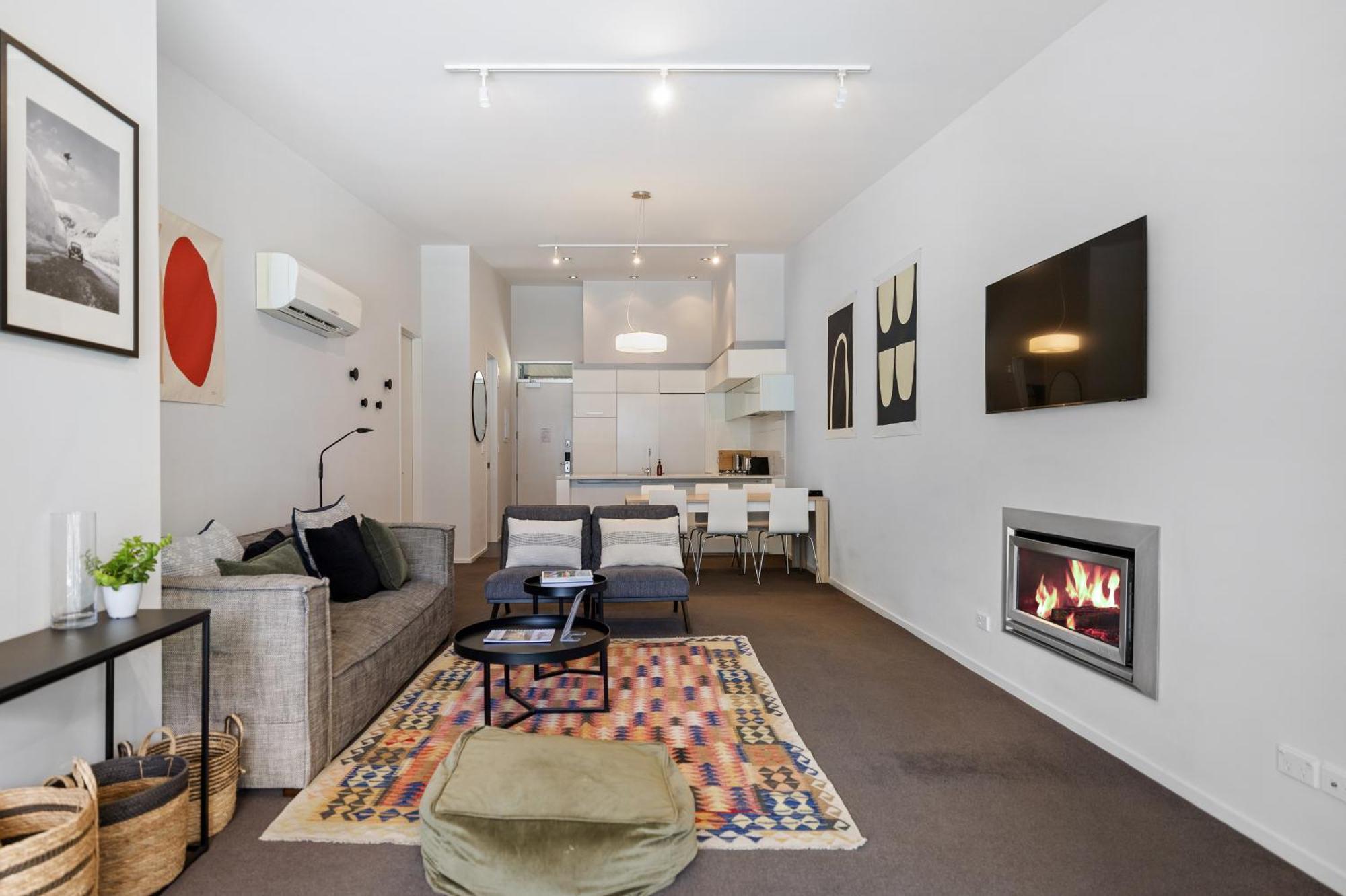 Stylish Haven Luxury Interiors In Prime Location Apartment ควีนส์ทาวน์ ภายนอก รูปภาพ